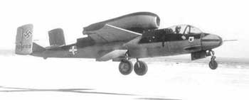 He-162 levantando el vuelo