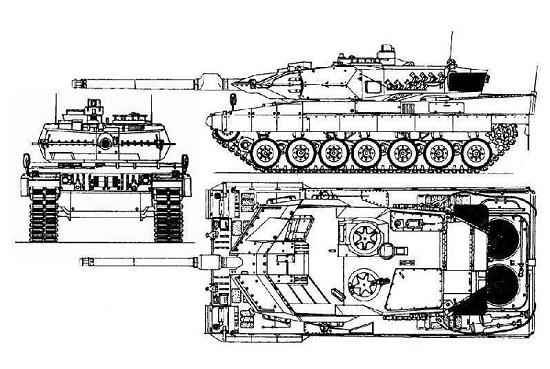 Trptico Leopard 2A6(pinche para agrandar)